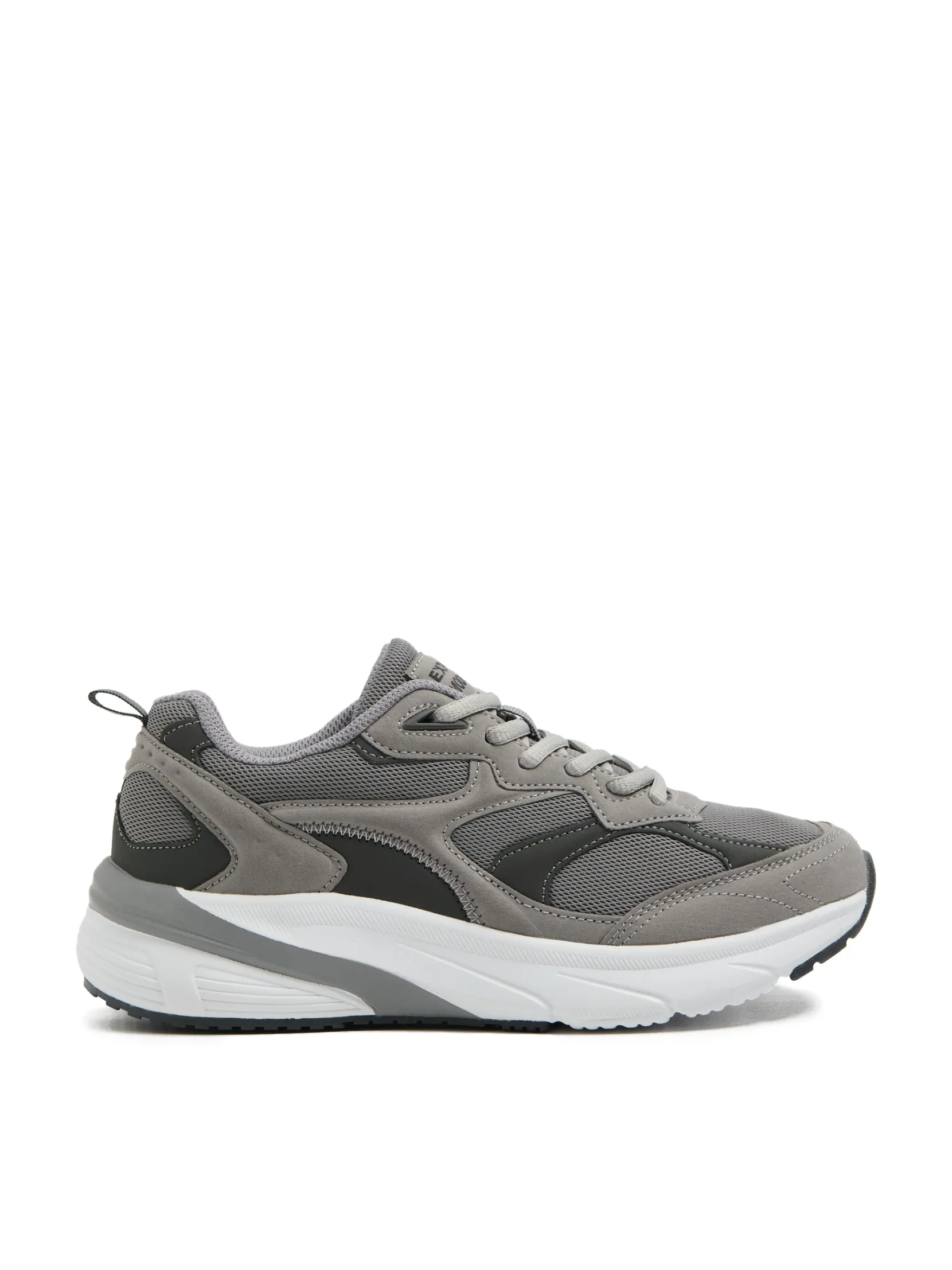 Best Szare sneakersy z solidną podeszwą Sneakersy