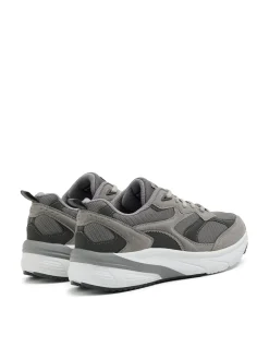 Best Szare sneakersy z solidną podeszwą Sneakersy