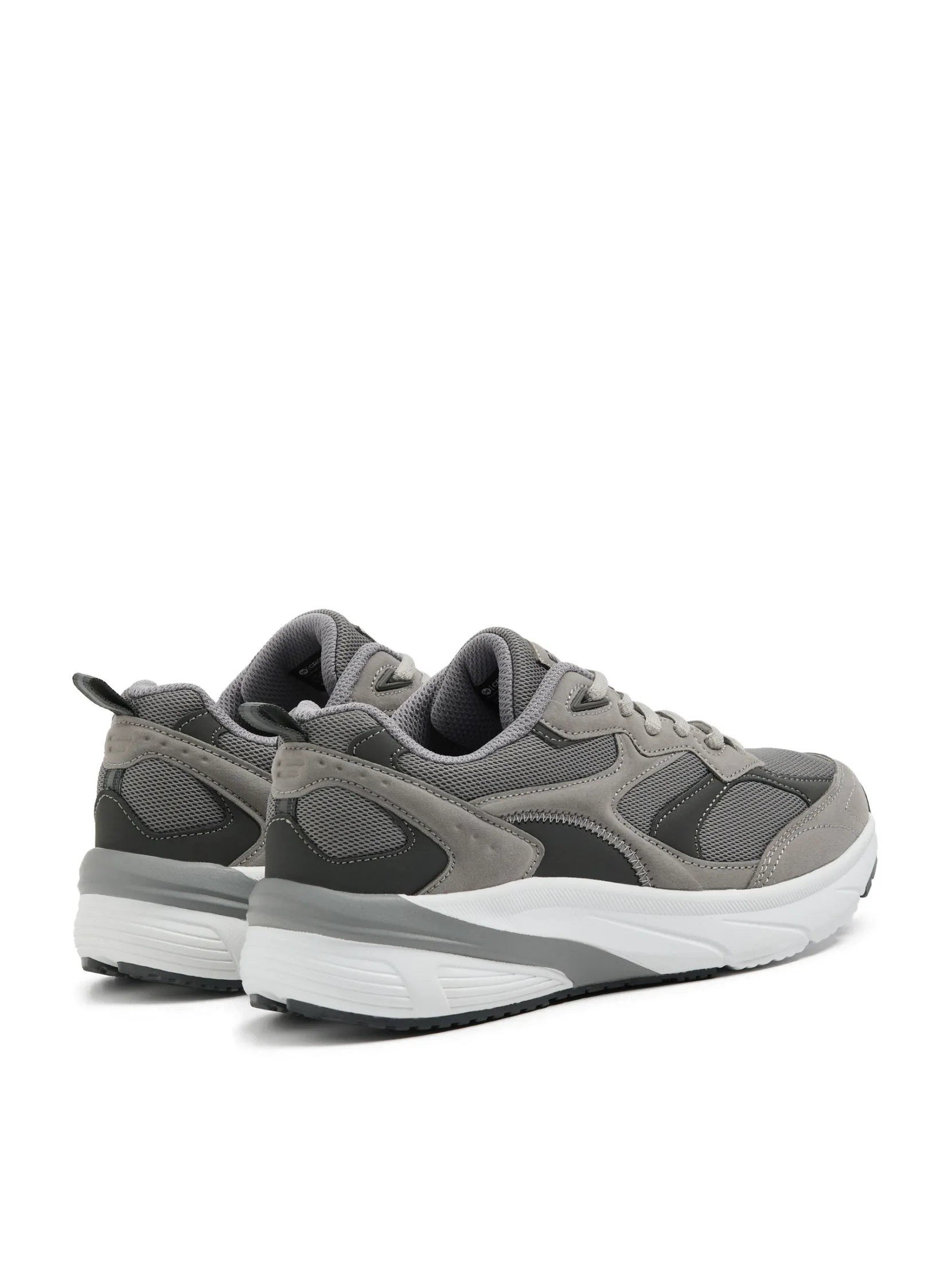 Best Szare sneakersy z solidną podeszwą Sneakersy