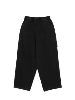 Hot Szare spodnie baggy z wysokim stanem Spodnie