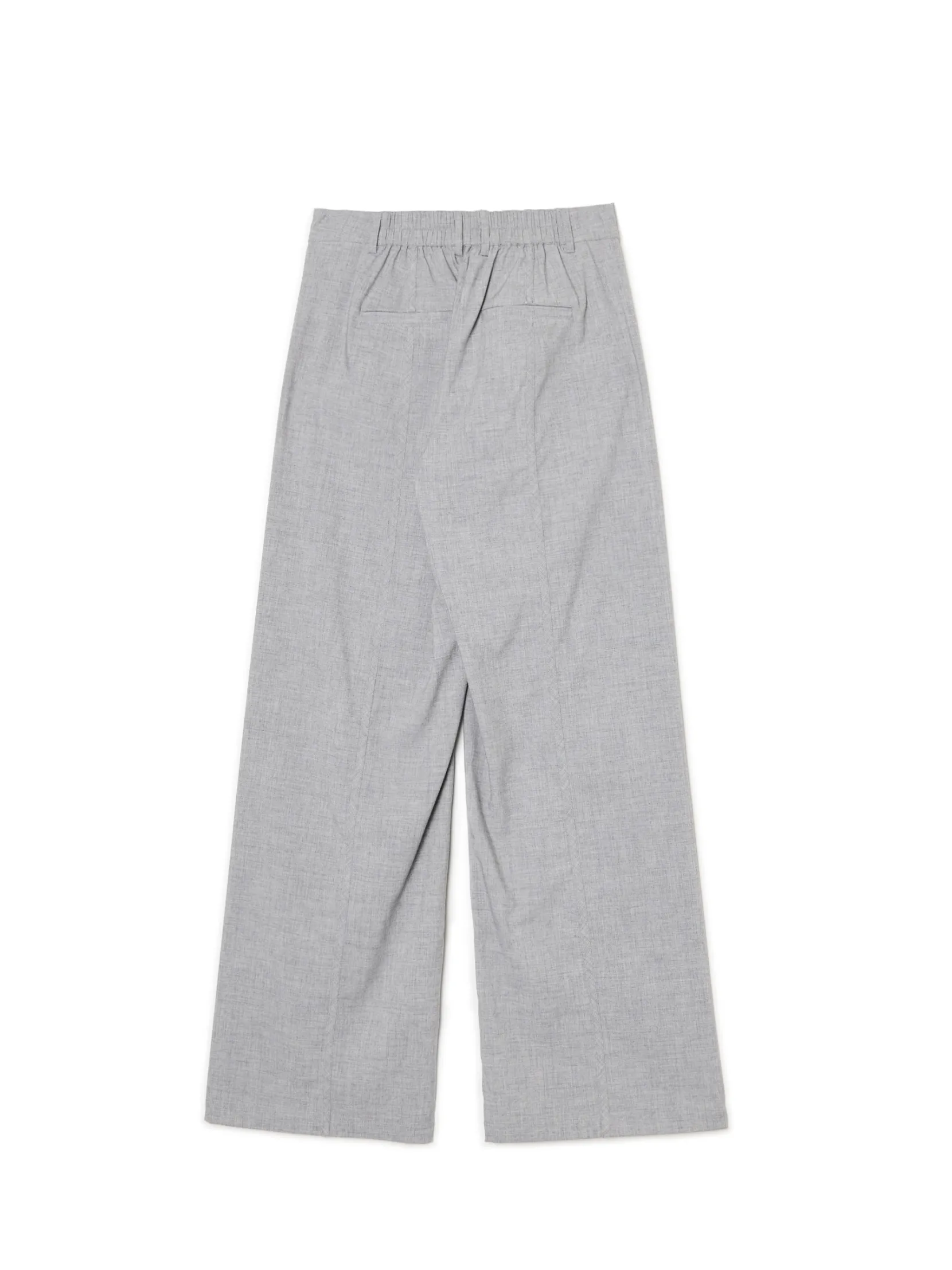 Discount Szare spodnie tailoring Spodnie