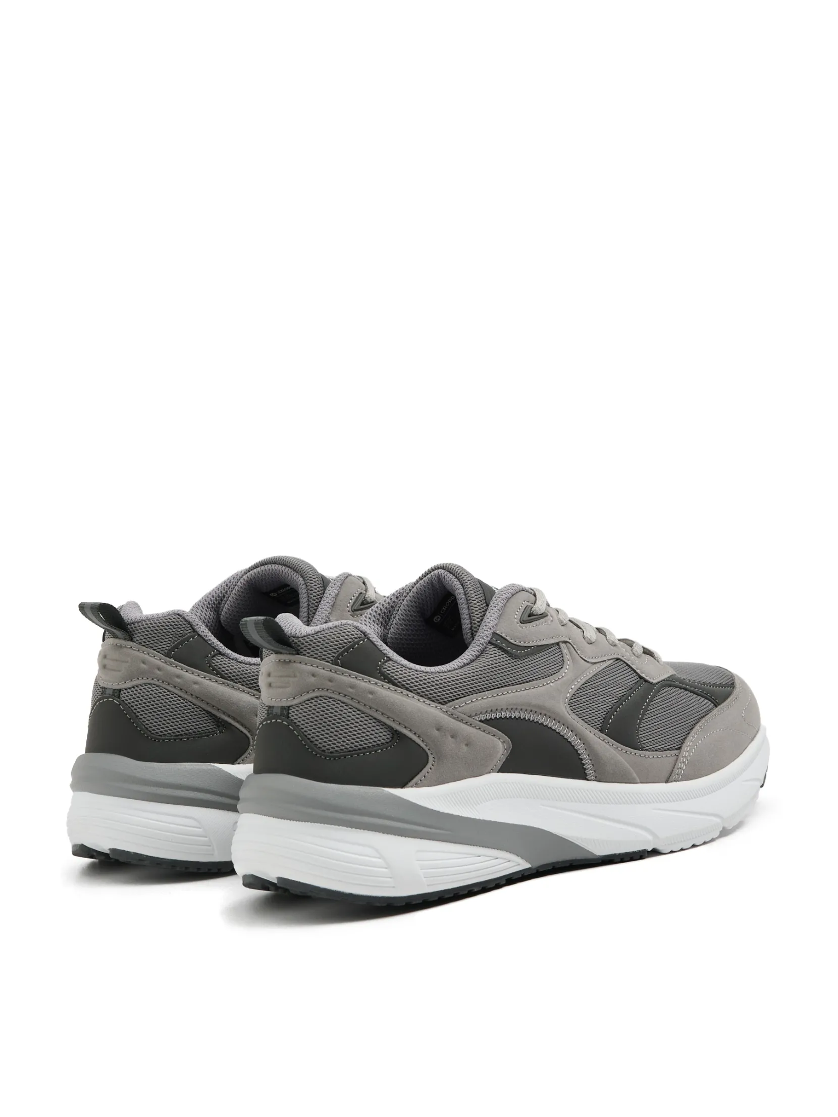 Online Szare sportowe sneakersy Sneakersy