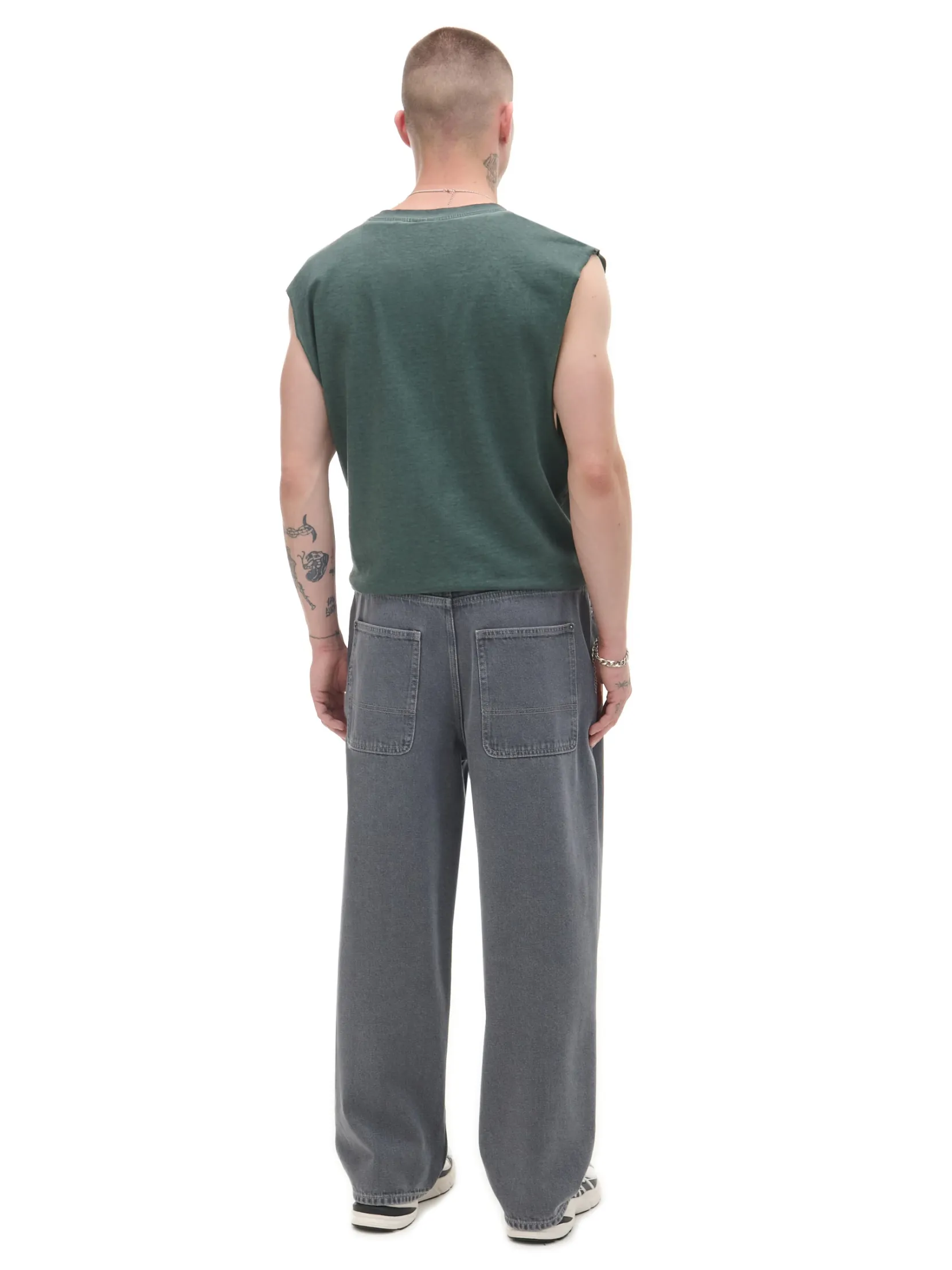 Hot Szare super jeansy baggy Jeansy|Baggy