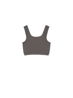 Outlet crop top na ramiączkach Koszulki, Topy