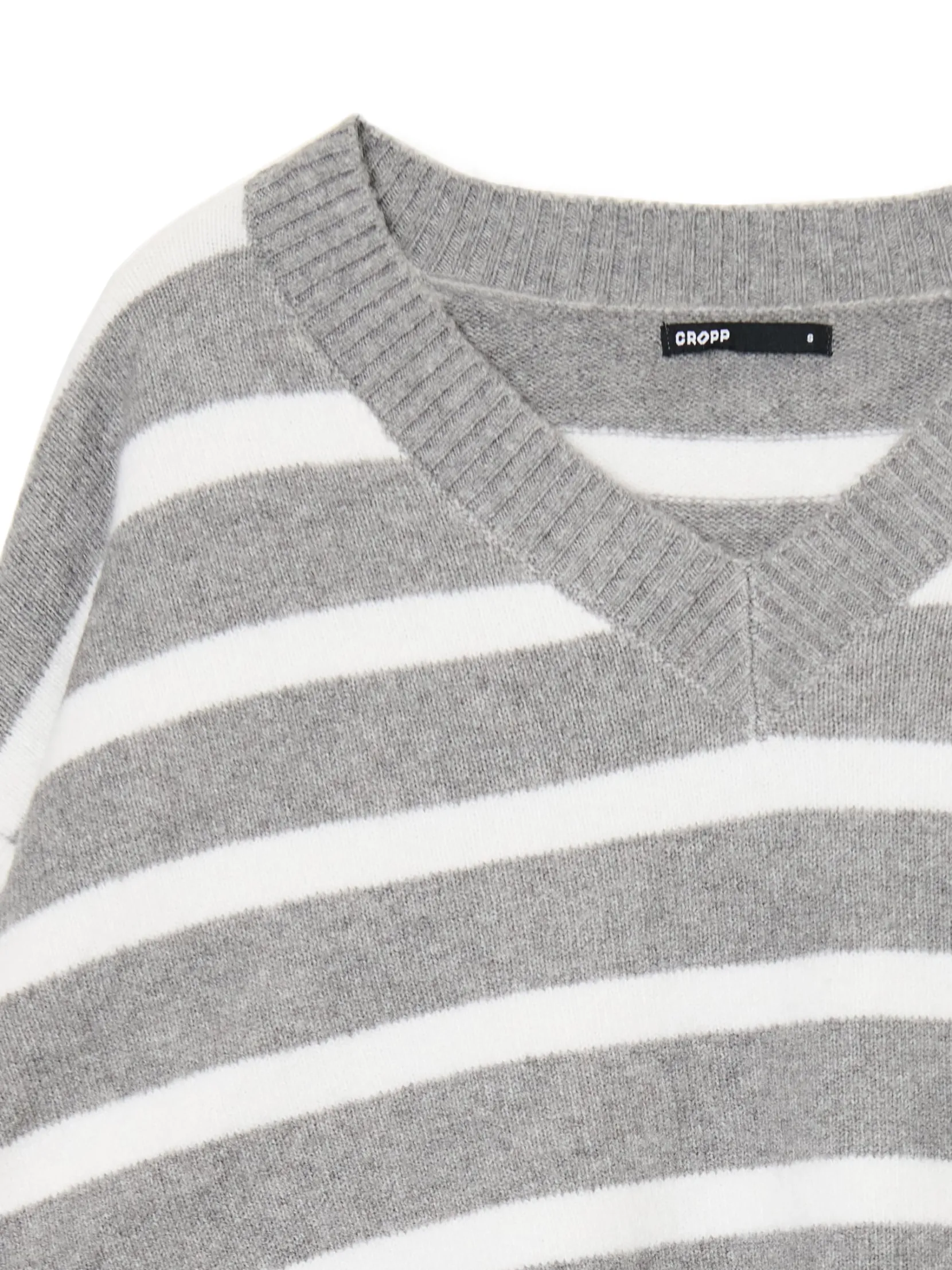 New sweter w białe paski Swetry