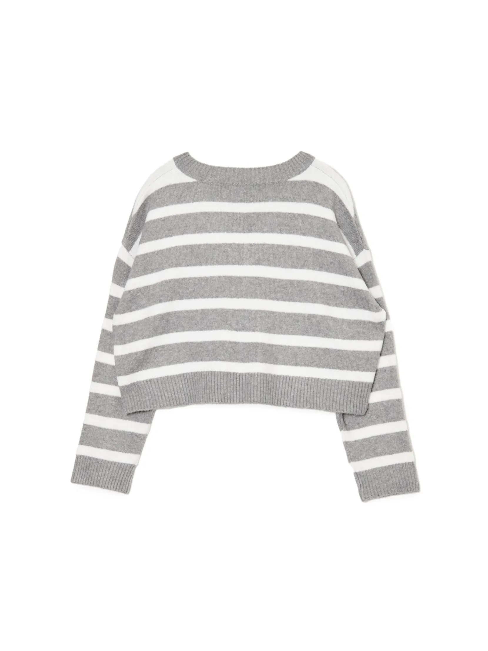 New sweter w białe paski Swetry