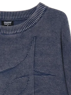 Clearance sweter z efektem sprania Swetry