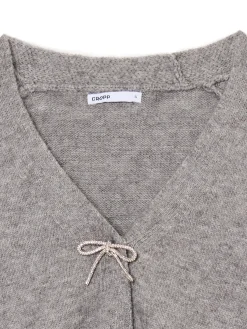 Sale sweter z ozdobnymi kokardami Swetry