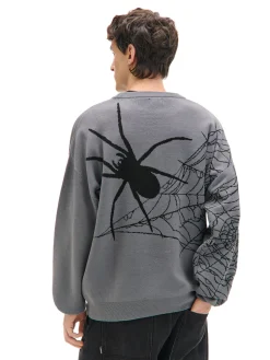 Sale sweter z pająkiem Swetry