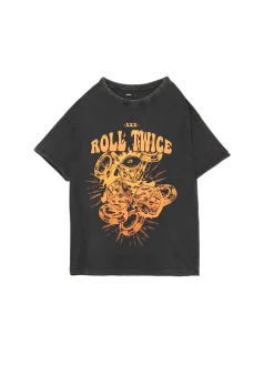 New T-shirt z kolorowym nadrukiem Koszulki, Topy