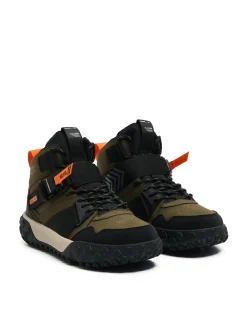 New Sznurowane sneakersy z zatrzaskiem Sneakersy|Za Kostkę