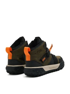 New Sznurowane sneakersy z zatrzaskiem Sneakersy|Za Kostkę