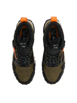 New Sznurowane sneakersy z zatrzaskiem Sneakersy|Za Kostkę