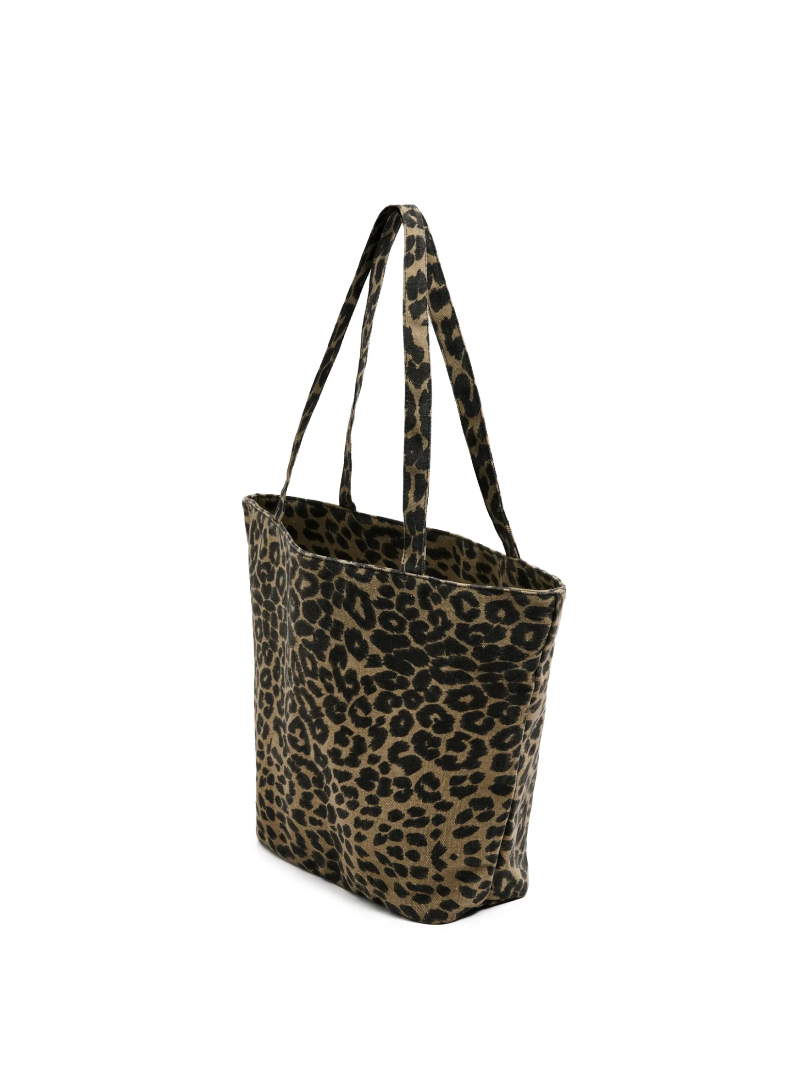 Outlet Torba shopper w panterkę Torby, Plecaki