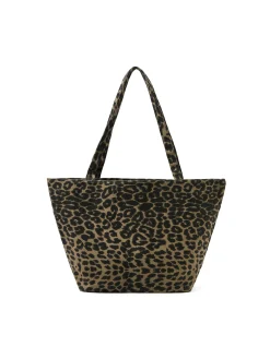 Outlet Torba shopper w panterkę Torby, Plecaki