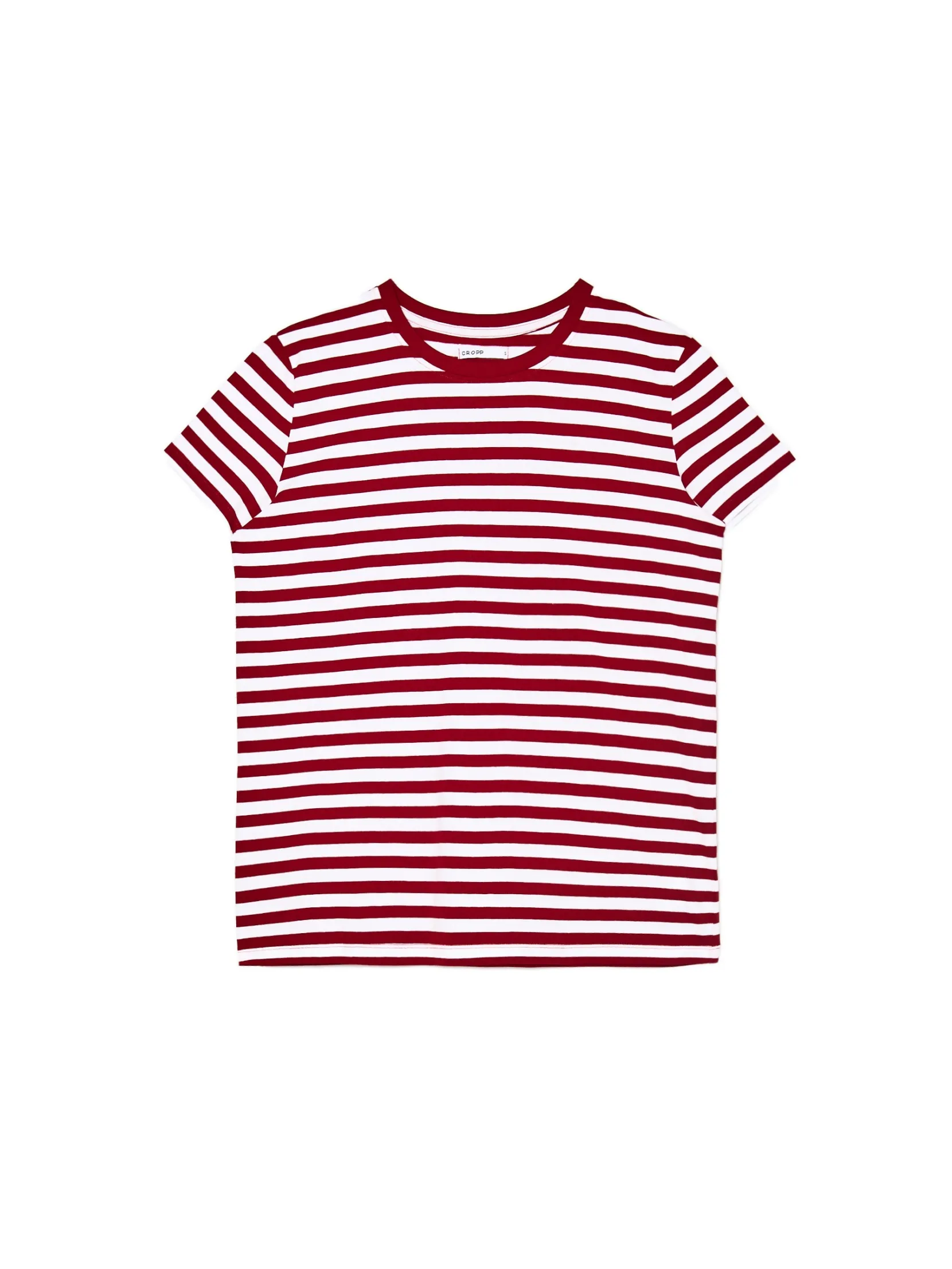 Hot T-shirt w czerwono-białe paski Koszulki, Topy