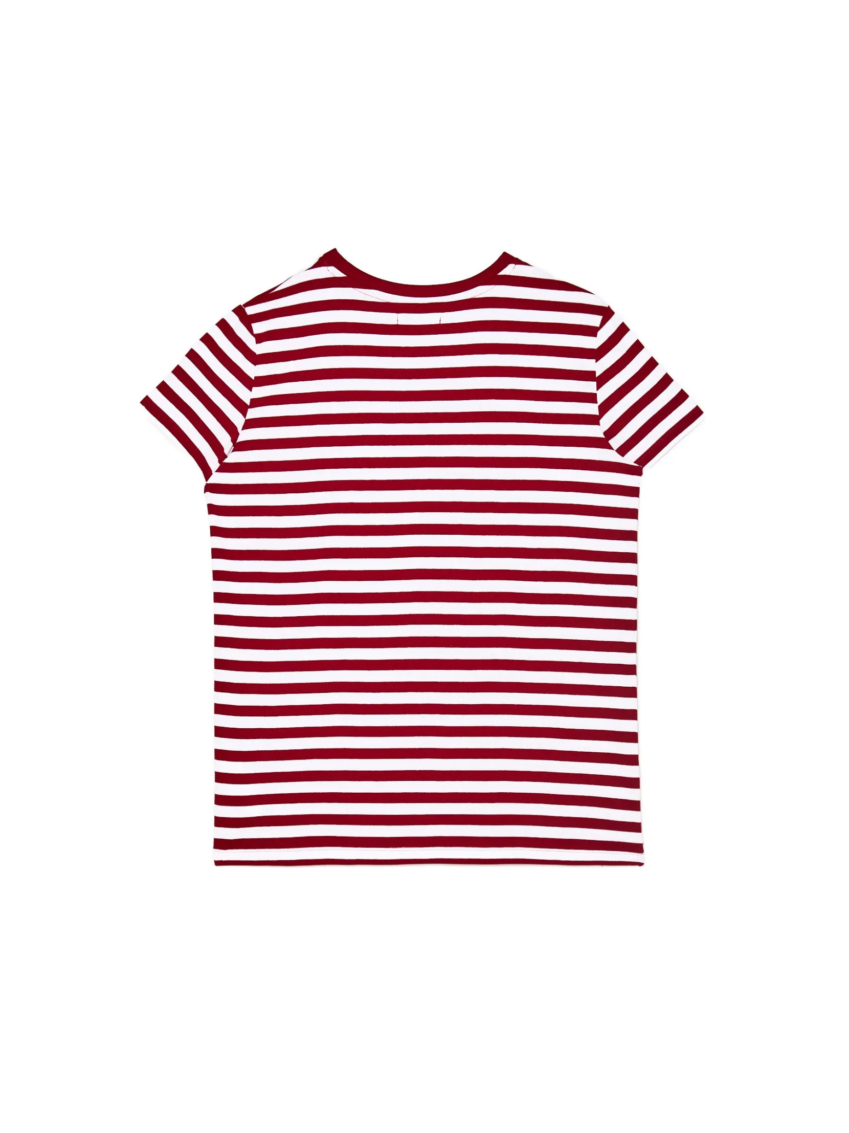 Hot T-shirt w czerwono-białe paski Koszulki, Topy