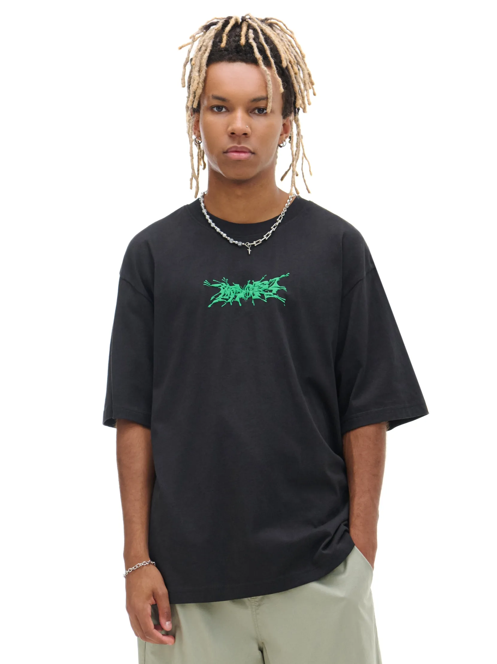 Clearance T-shirt z futurystycznym nadrukiem Koszulki