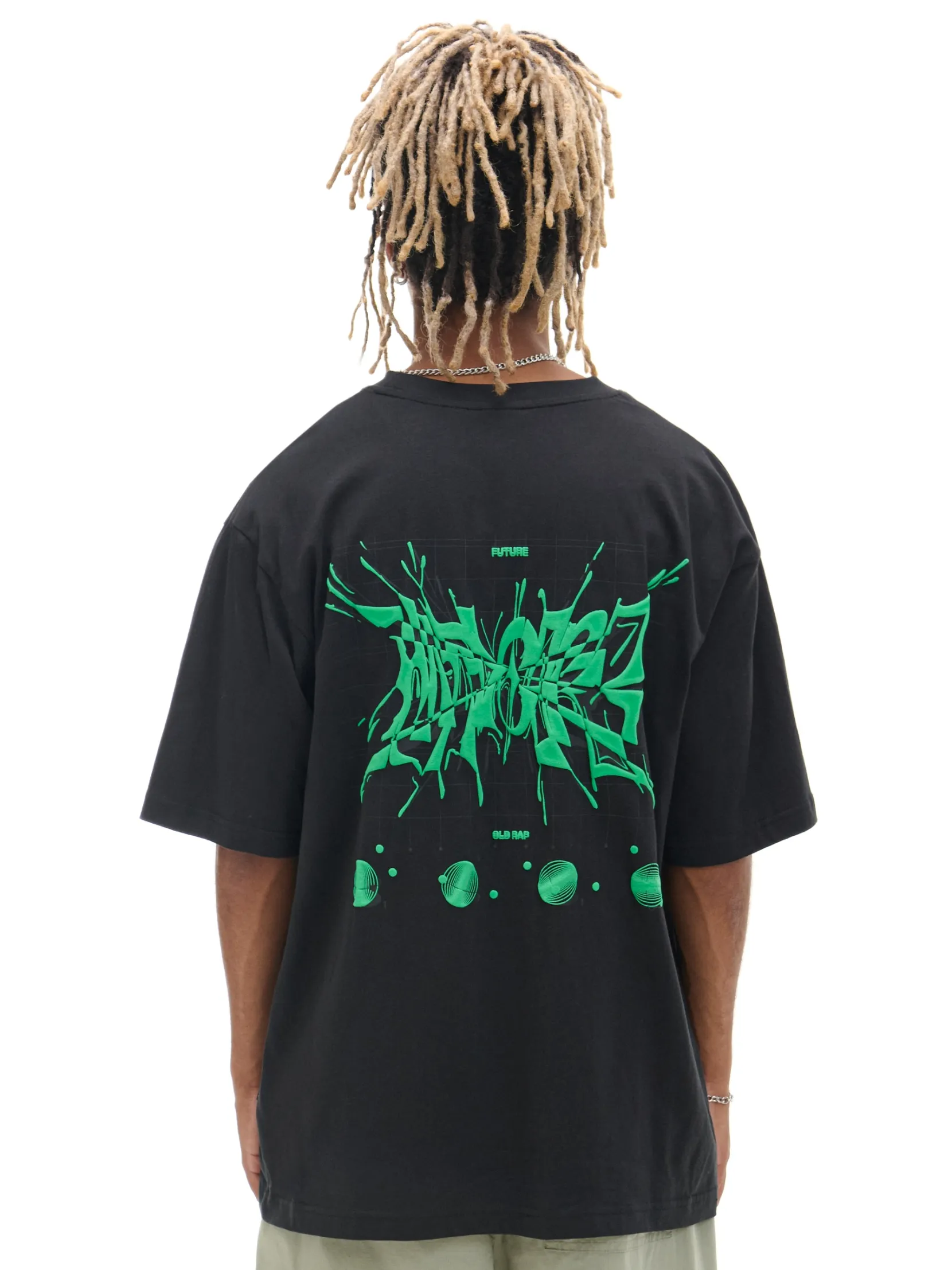 Clearance T-shirt z futurystycznym nadrukiem Koszulki