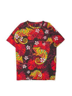 Discount T-shirt z kameleonem Koszulki