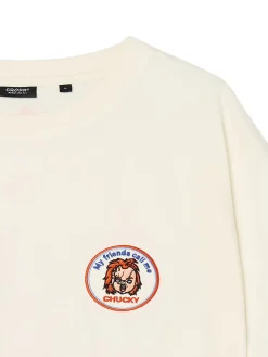 New T-shirt z nadrukiem Chucky Koszulki