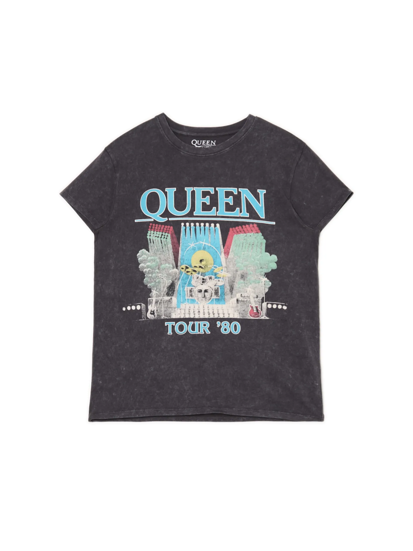 Fashion T-shirt z nadrukiem Queen Koszulki, Topy