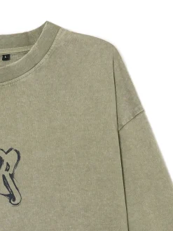 Sale T-shirt z postrzępionymi brzegami Koszulki