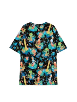 Online T-shirt z printem all over Rick i Morty Koszulki