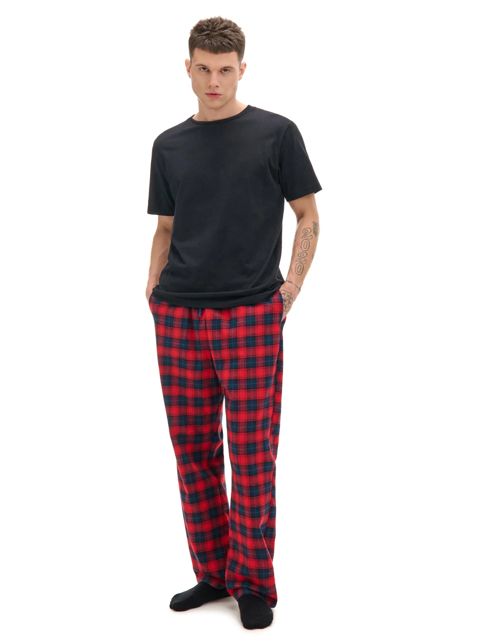 Fashion Świąteczna piżama Cozy|Piżamy, Kapcie