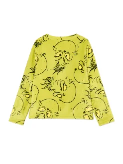 Clearance Świąteczna piżama Grinch Cozy|Akcesoria Świąteczne