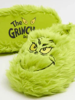 Sale Świąteczne kapcie Grinch Za Kostkę|Akcesoria Świąteczne