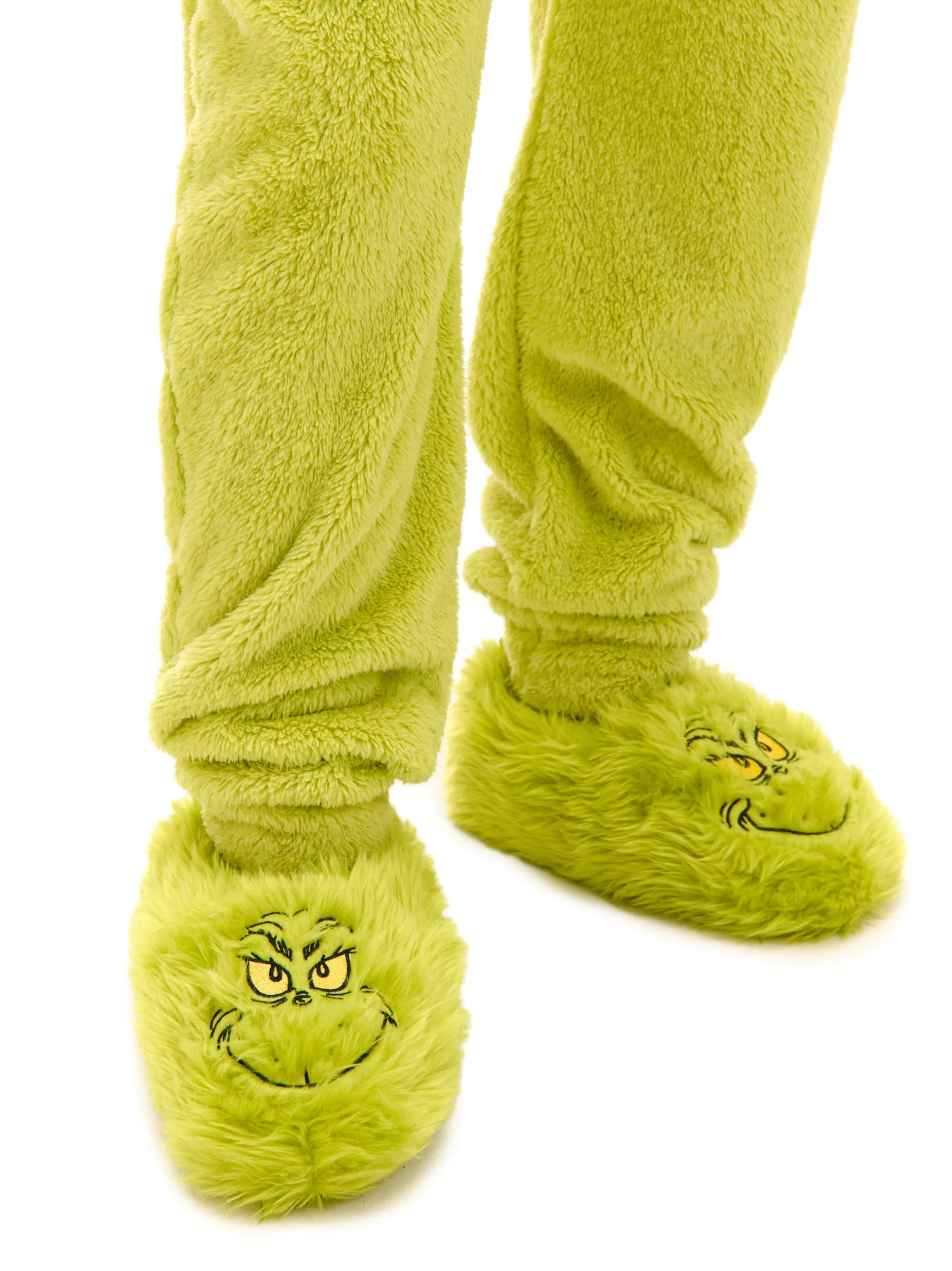 Sale Świąteczne kapcie Grinch Za Kostkę|Akcesoria Świąteczne