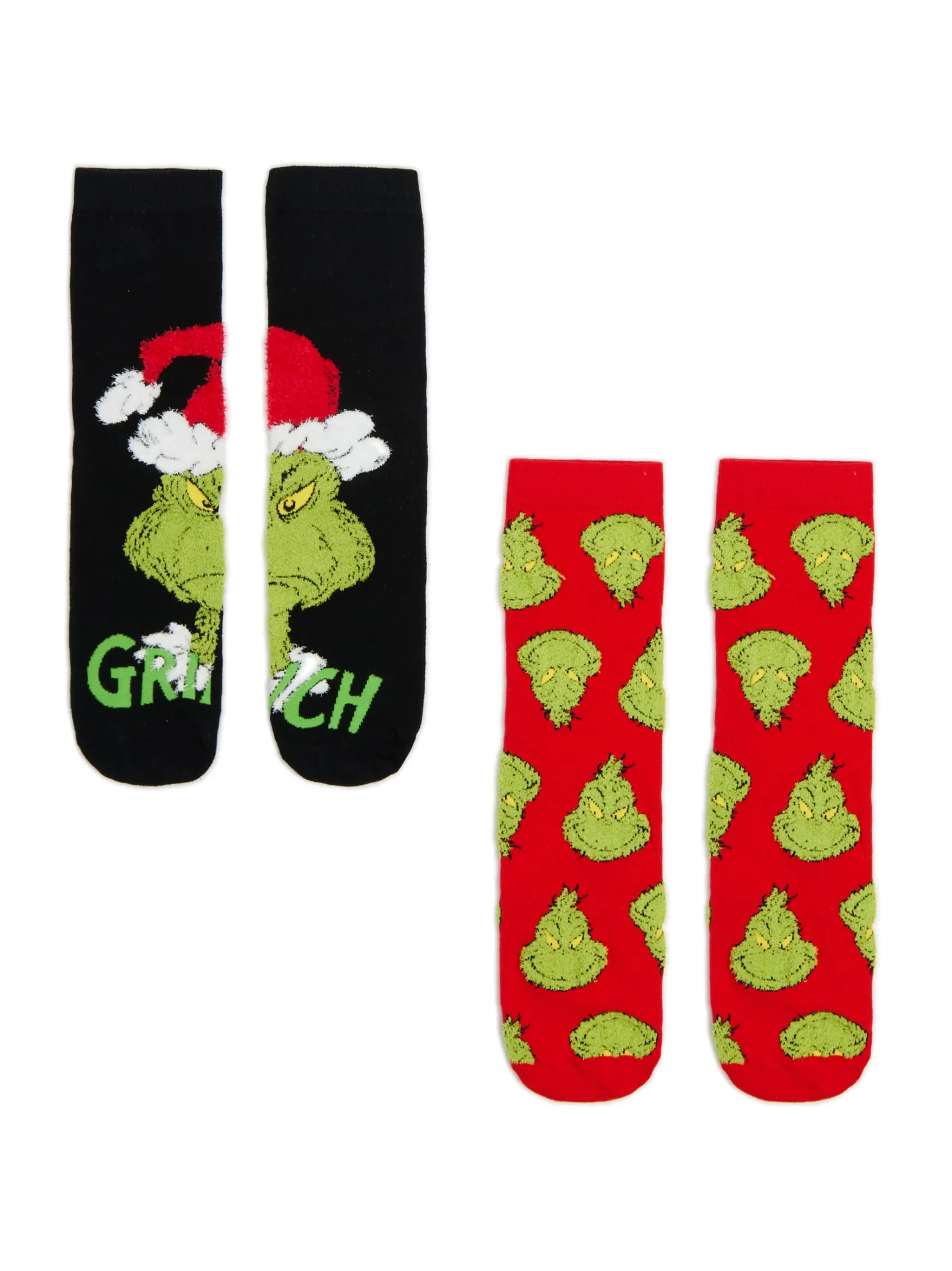 Sale Świąteczne skarpety Grinch Akcesoria Świąteczne|Skarpetki