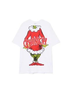 Online Świąteczny T-shirt z Grinchem Ubrania Świąteczne|Koszulki, Topy