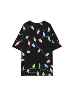 Fashion Świąteczny T-shirt Stitch Ubrania Świąteczne|Koszulki, Topy