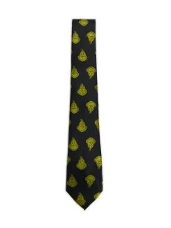 Fashion Świąteczny krawat Grinch Krawaty|Akcesoria Świąteczne