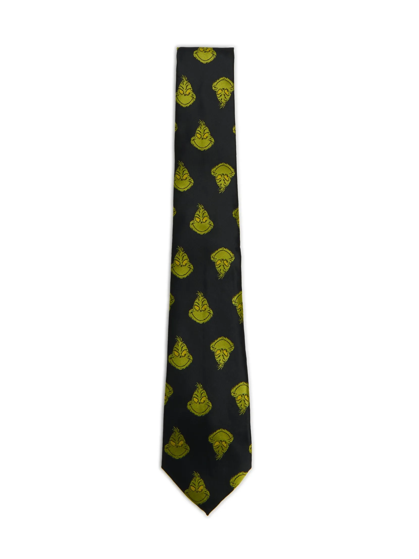 Fashion Świąteczny krawat Grinch Krawaty|Akcesoria Świąteczne