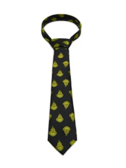 Fashion Świąteczny krawat Grinch Krawaty|Akcesoria Świąteczne