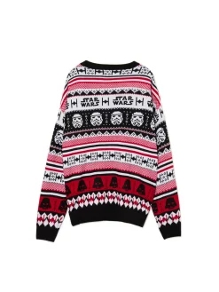 Outlet Świąteczny sweter Gwiezdne Wojny Ubrania Świąteczne|Swetry