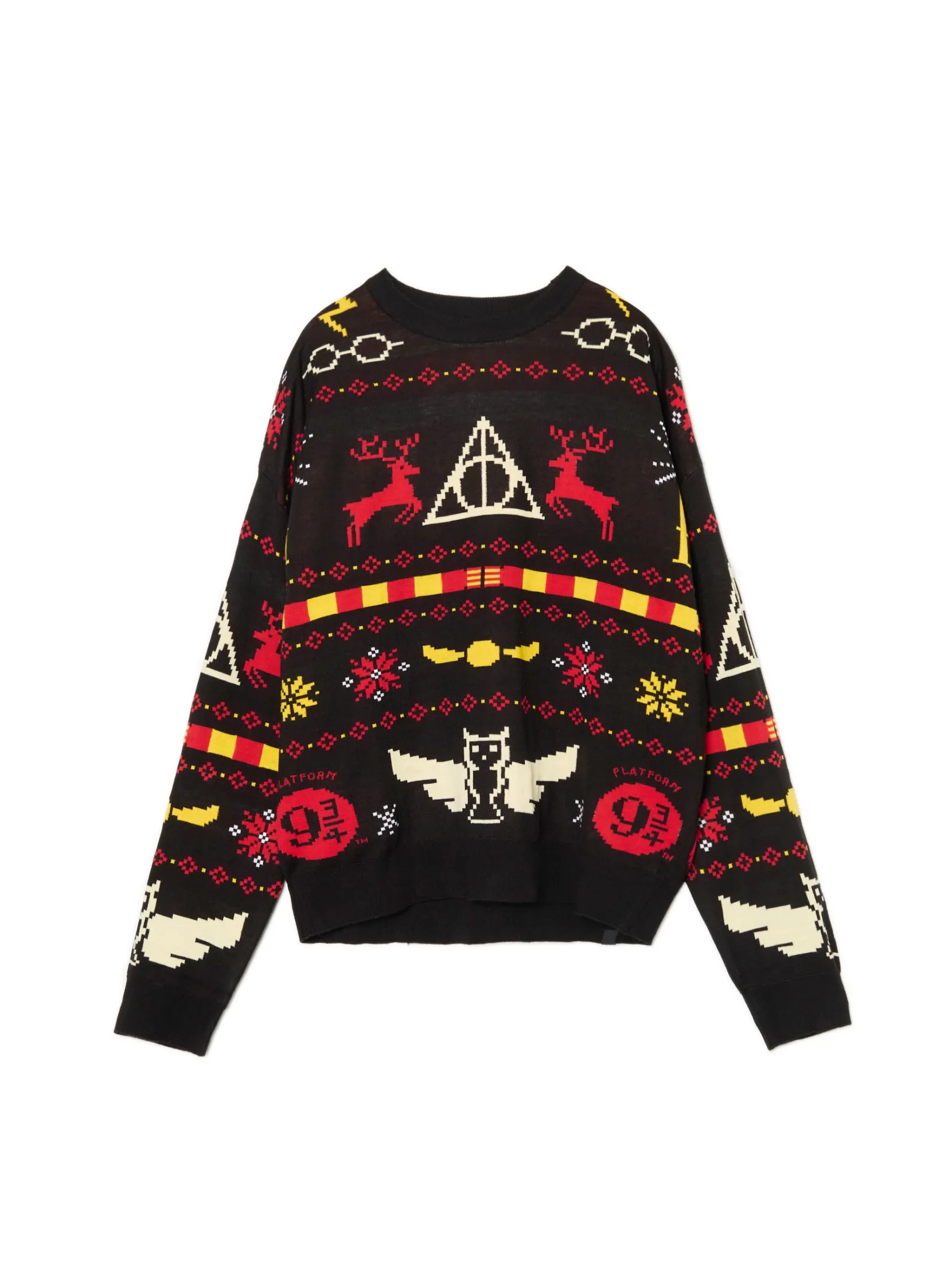 Sale Świąteczny sweter Harry Potter Ubrania Świąteczne|Swetry
