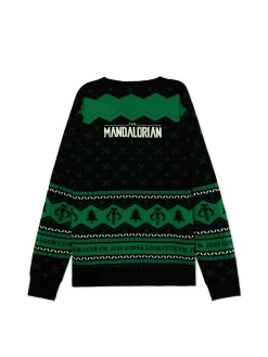 Clearance Świąteczny sweter Mandalorian Ubrania Świąteczne|Swetry
