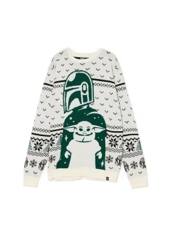 Outlet Świąteczny sweter The Mandalorian Ubrania Świąteczne|Swetry