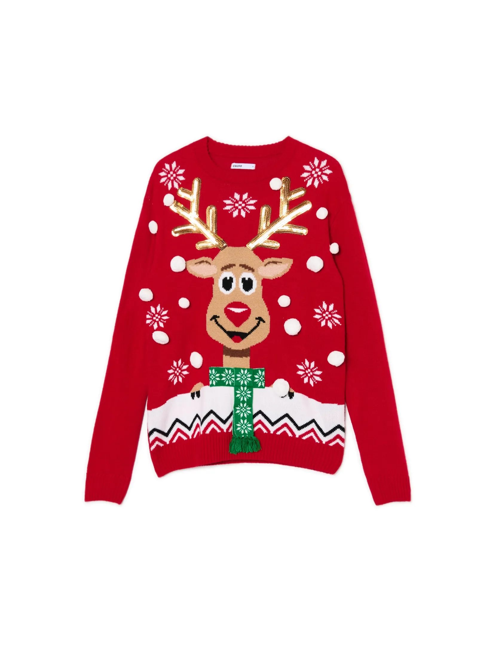 Discount Świąteczny sweter z reniferem Ubrania Świąteczne|Swetry