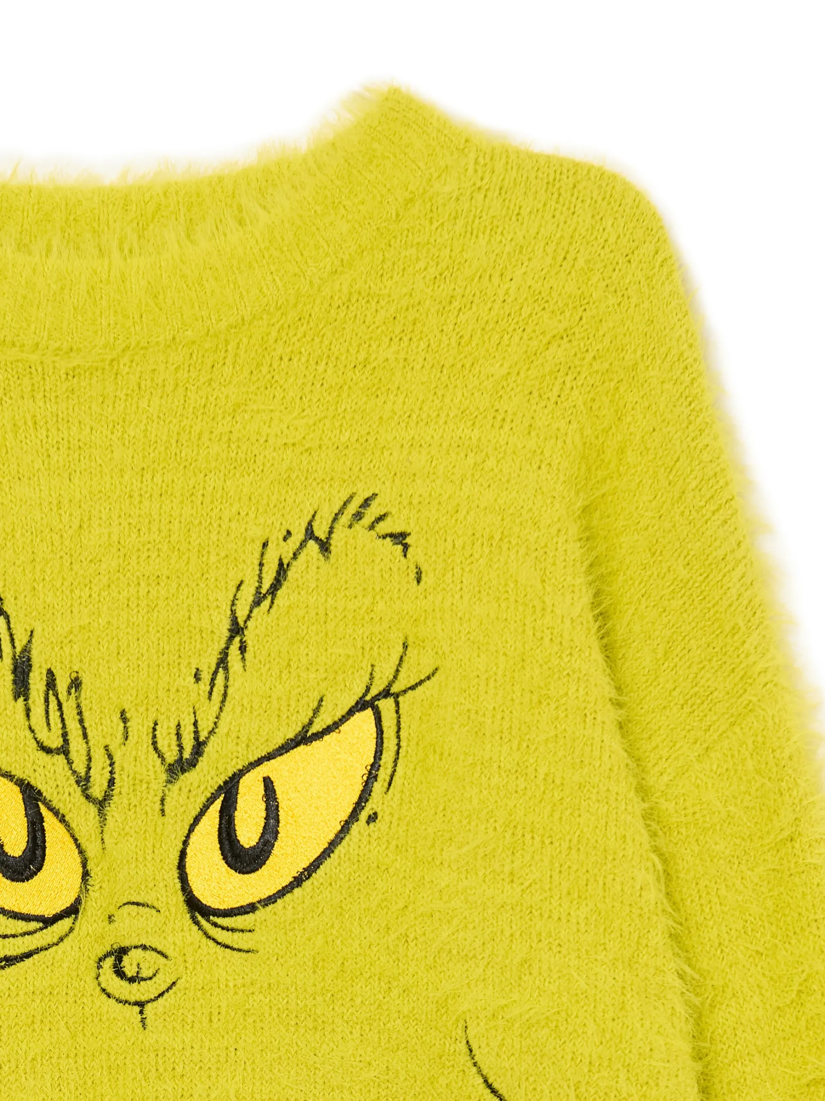 Outlet Świąteczny sweter z Grinchem Ubrania Świąteczne|Swetry