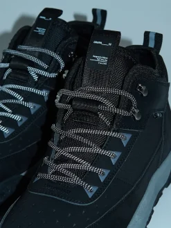 Hot Wysokie czarne sneakersy Za Kostkę