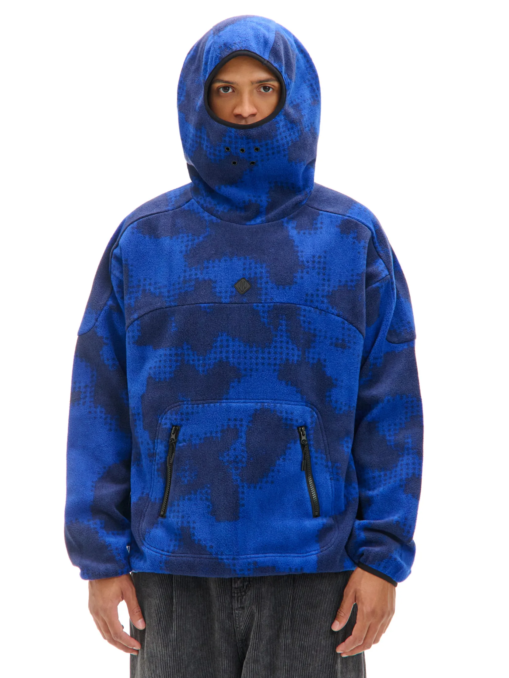 Best Wzorzysta polarowa bluza Bluzy