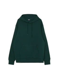 Sale Zielona bluza z kapturem Bluzy