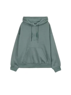 Best Zielona bluza z kocim motywem Bluzy
