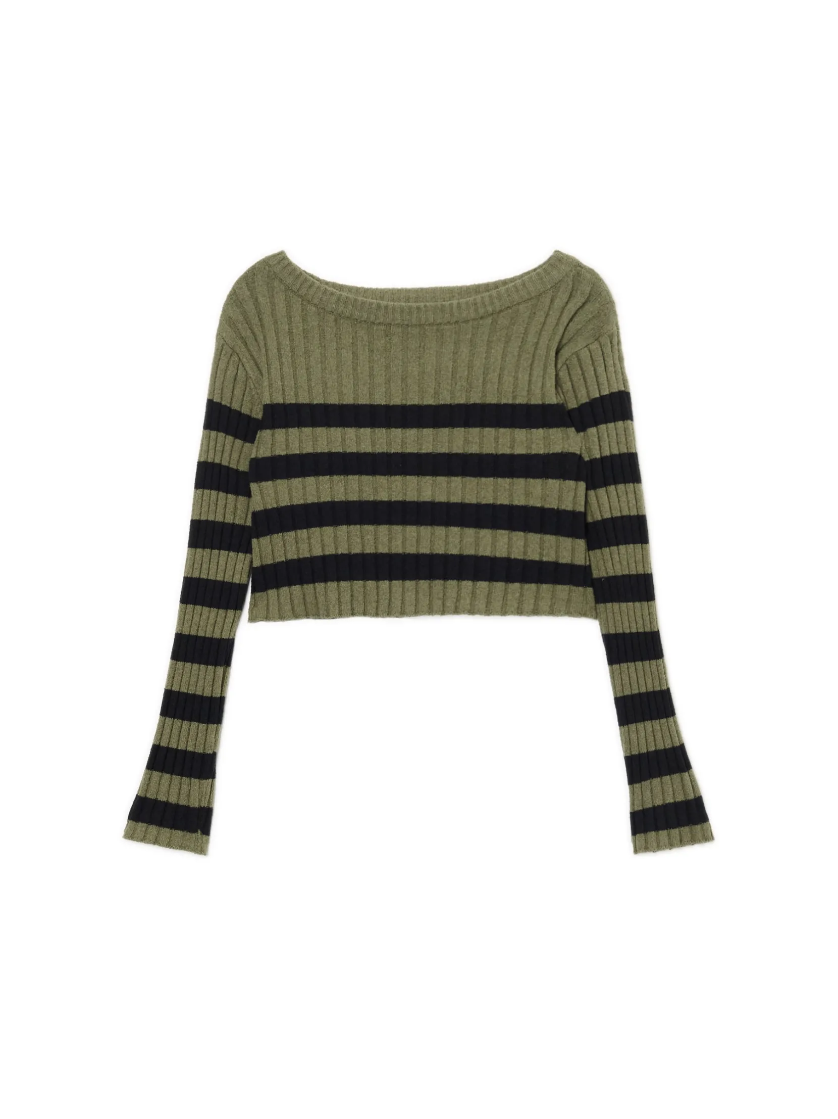 Clearance sweter w czarne paski Swetry