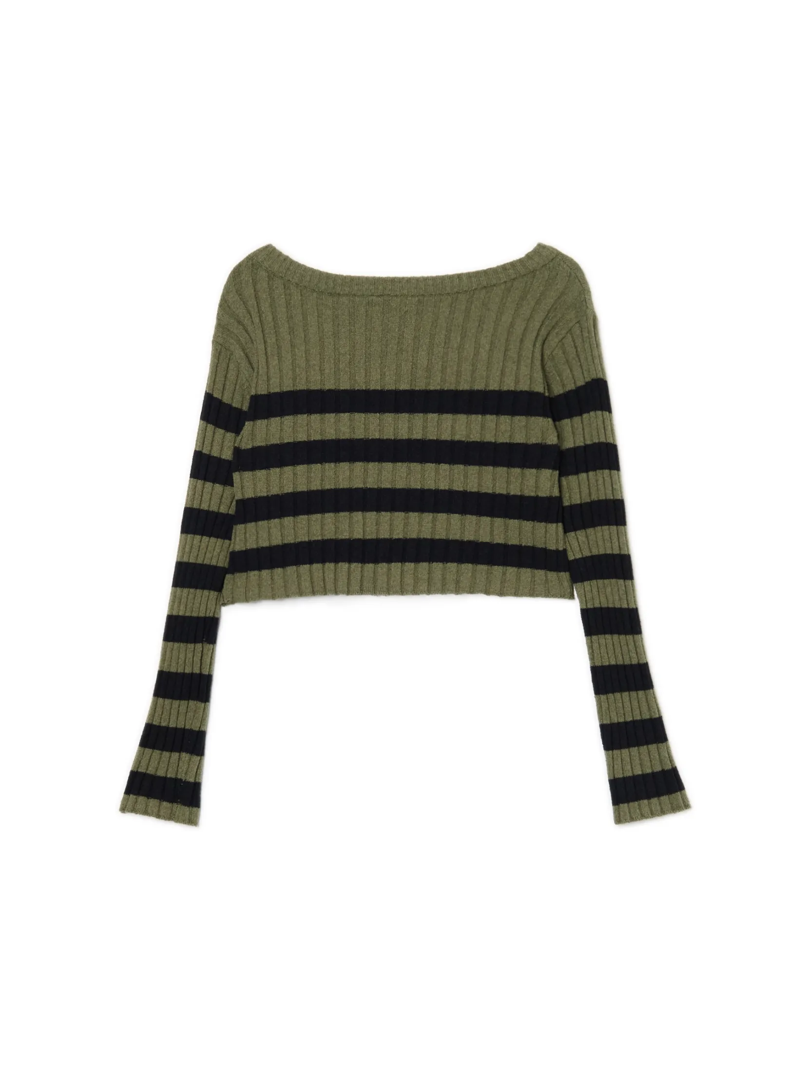 Clearance sweter w czarne paski Swetry